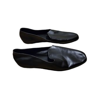 Vince black loafers